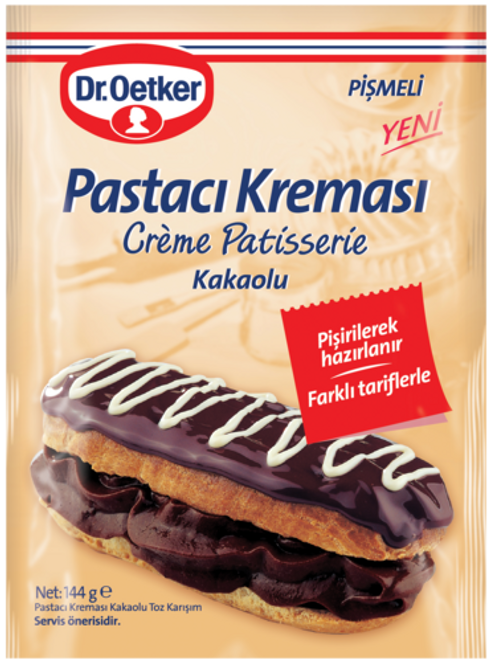 Dr. Oetker Pastacı Kreması Pişmeli - Kakaolu