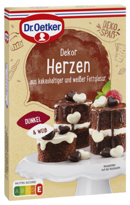 Dr. Oetker Dekor Herzen