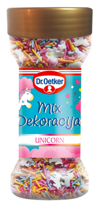Dr. Oetker Unicorn Mix Dekoracija