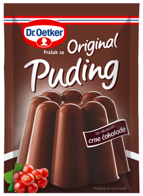 Dr. Oetker Puding sa ukusom crne čokolade
