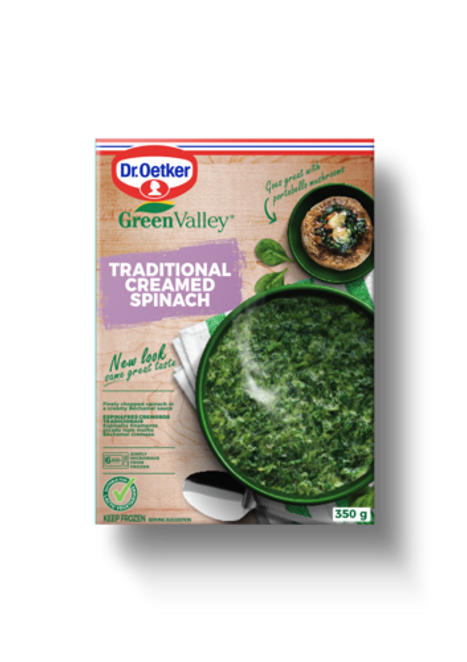 Dr. Oetker Traditional Creamed Spinach 350 g