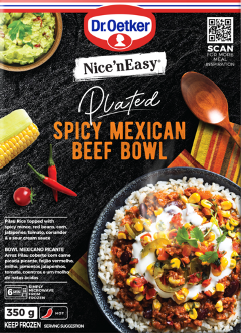 Dr. Oetker Nice 'n Easy Spicy Mexican Bowl 350g