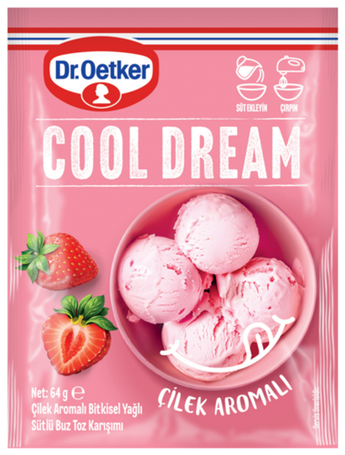 Dr. Oetker Cool Dream Çilek Aromalı