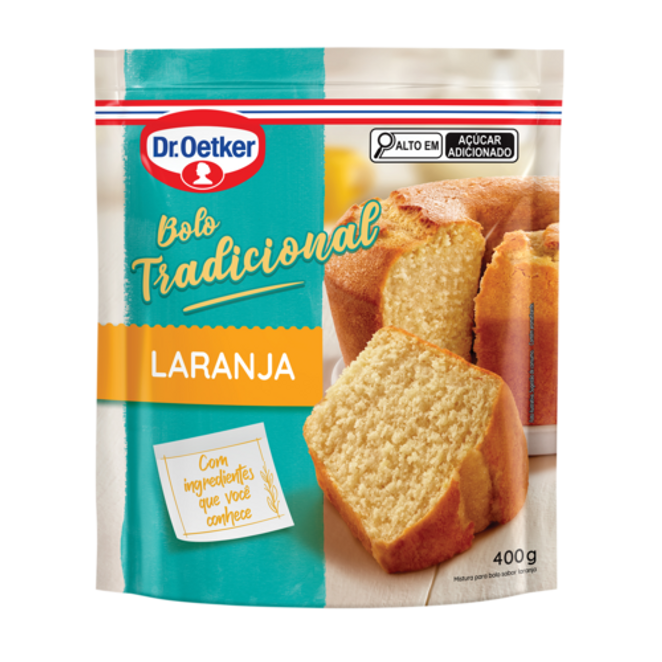 Dr. Oetker Bolo Tradicional Laranja