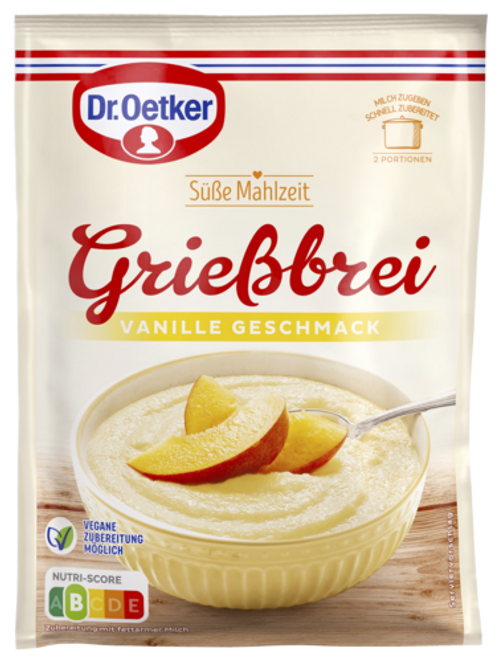 Dr. Oetker Grießbrei Vanille-Geschmack