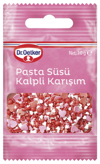 Dr. Oetker Pasta Süsü Kalpli Karışım