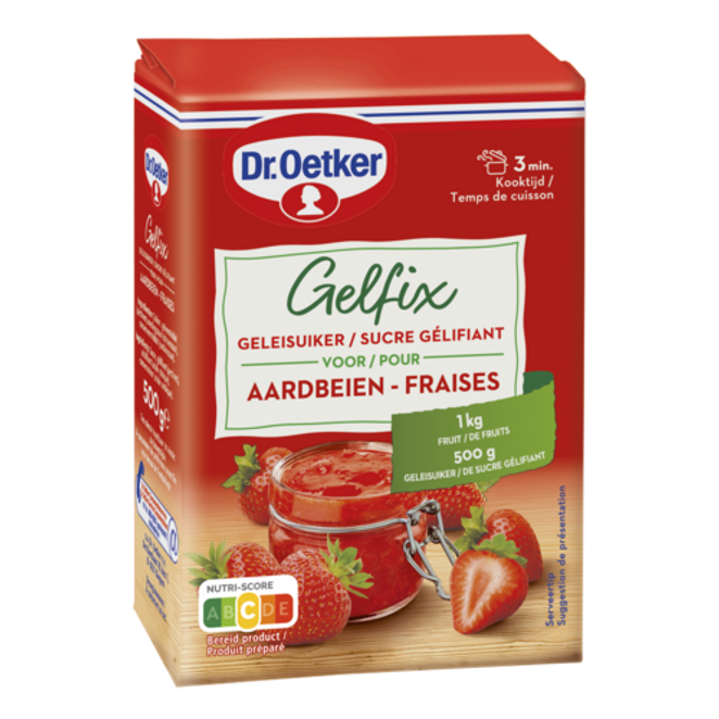 Dr. Oetker Gelfix Geleisuiker Aardbei