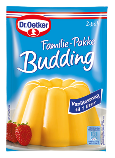 Dr. Oetker Budding med vaniljesmag