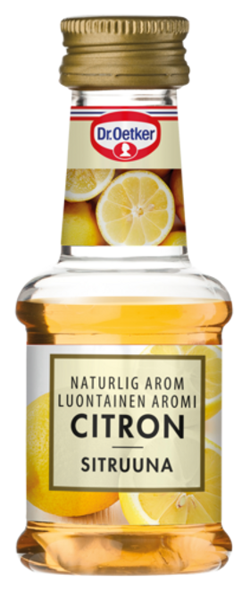 Dr. Oetker Luontainen sitruuna-aromi