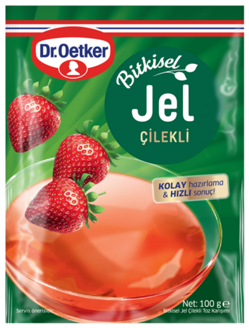 Dr. Oetker Bitkisel Jel Çilekli