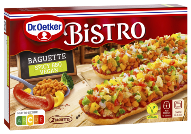 Dr. Oetker Bistro Baguette Spicy BBQ vegan