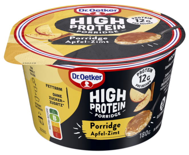 Dr. Oetker High Protein Zabkása almás-fahéjas