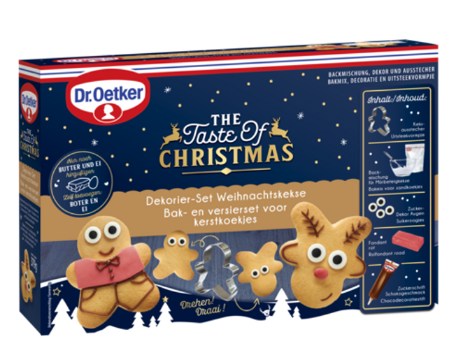 Dr. Oetker Sausainių dekoravimo rinkinys 379 g