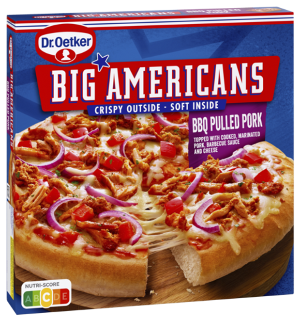 Dr. Oetker Big Americans Pulled Pork