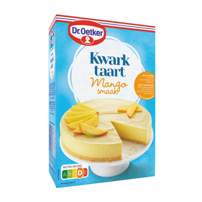 Dr. Oetker Kwarktaart Mangosmaak