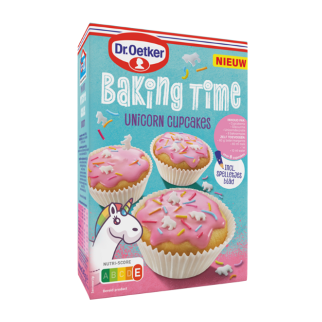 Dr. Oetker Baking Time Unicorn Cupcakes