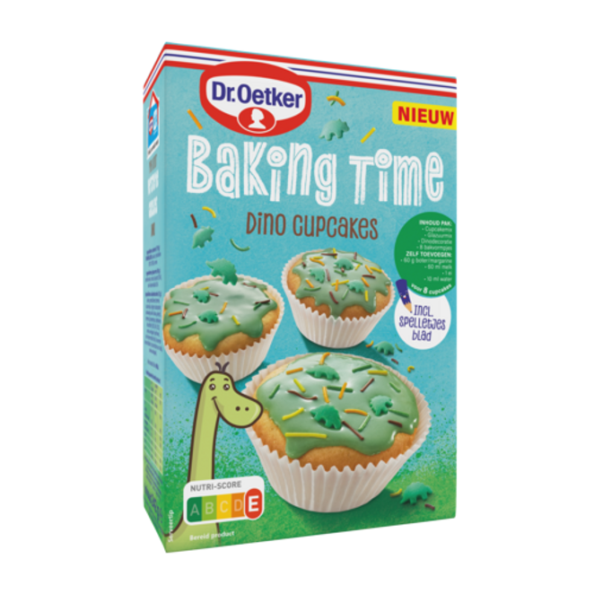Dr. Oetker Baking Time Dino Cupcakes