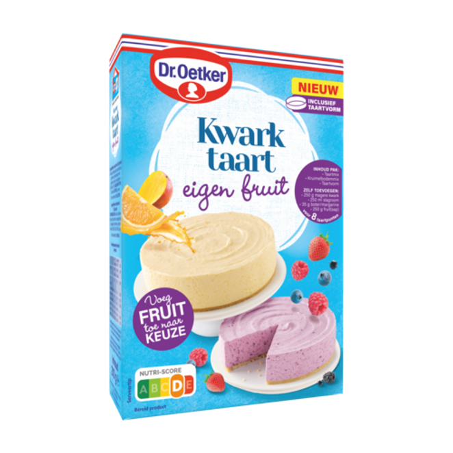 Dr. Oetker Kwarktaart Eigen Fruit