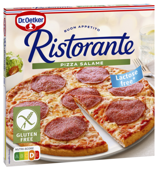 Dr. Oetker Ristorante Pizza Gluten Free Salame