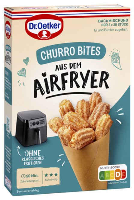 Dr. Oetker Airfryer Churro Bites