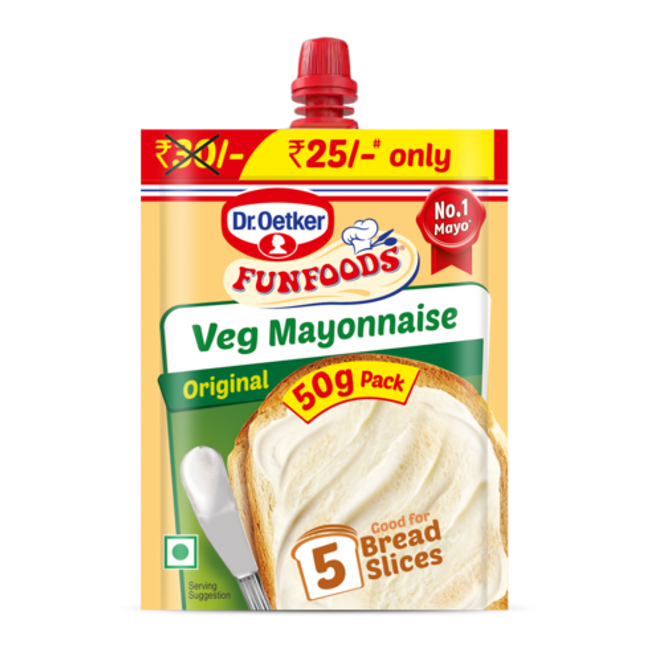 Dr. Oetker Veg Mayonnaise Original 50g
