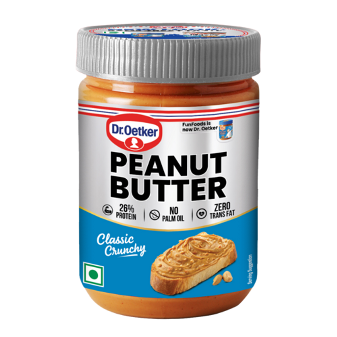 Dr. Oetker Peanut Butter Classic Crunchy 450g