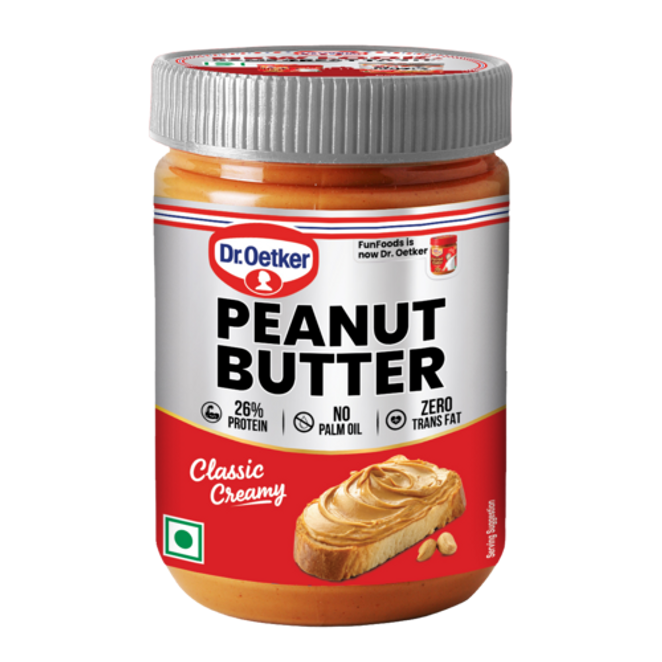 Dr. Oetker Peanut Butter Classic Creamy 450g