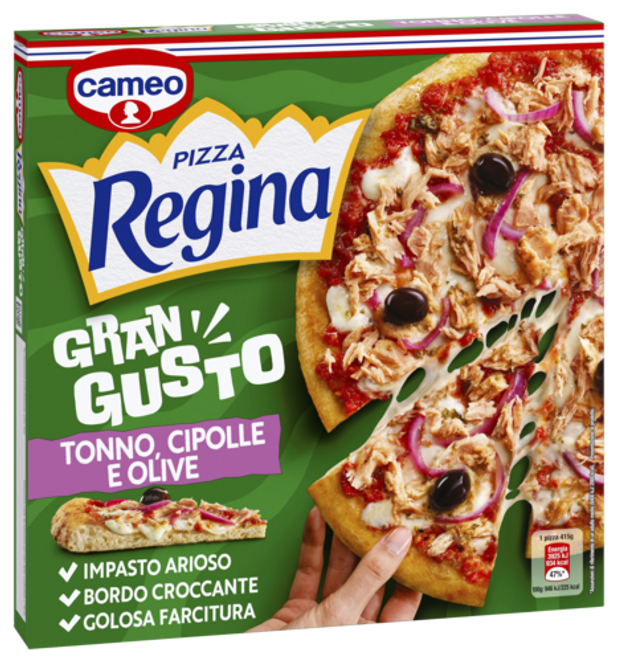 Dr. Oetker Pizza Regina GranGusto Tonno Cipolle e Olive