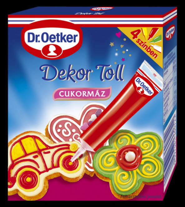 Dr. Oetker Dekor Toll színes