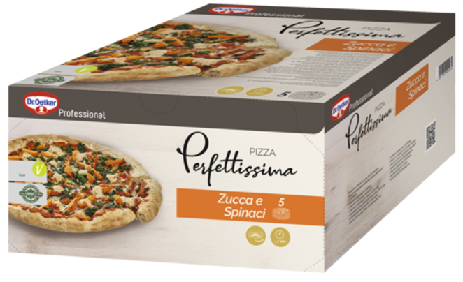 Dr. Oetker Pizza Perfettissima Kürbis Spinat Vegan