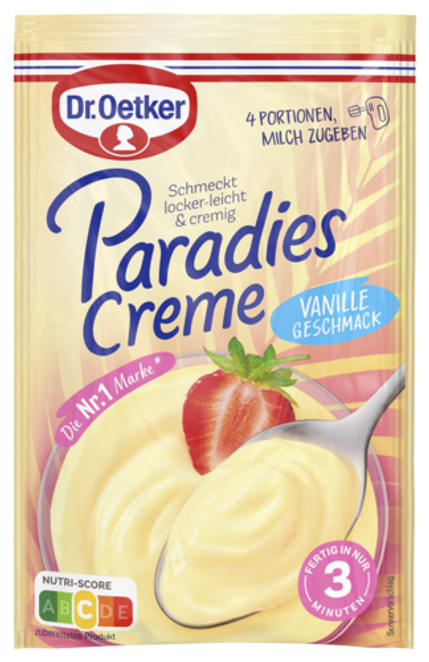 Dr. Oetker Paradies Creme Vanille-Geschmack