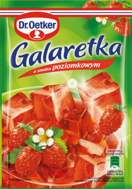 Dr. Oetker Galaretka smak poziomka