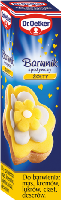 Dr. Oetker Barwnik spożywczy w żelu żółty