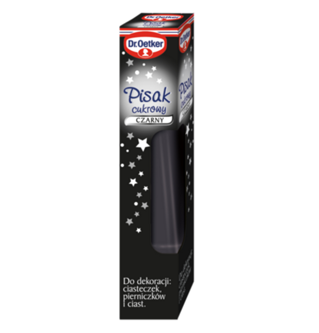 Dr. Oetker Pisak cukrowy czarny