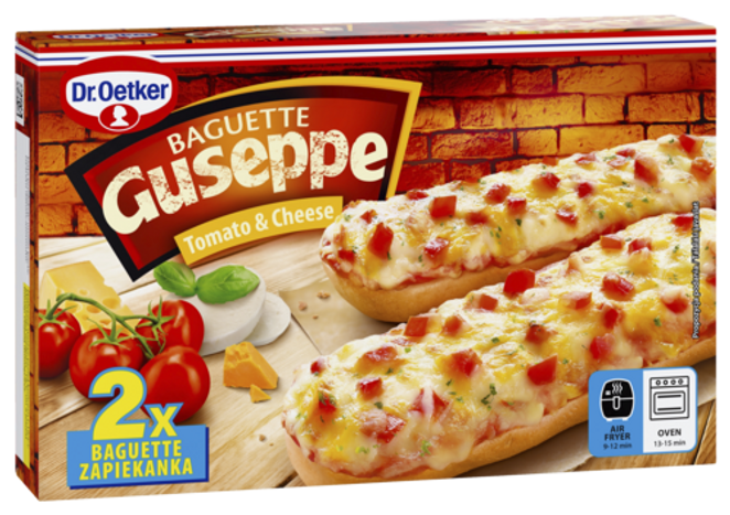 Dr. Oetker Guseppe Baguette Tomato & Cheese