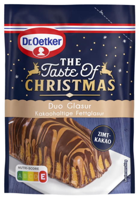 Dr. Oetker Duo Glasur Zimt-Kakao