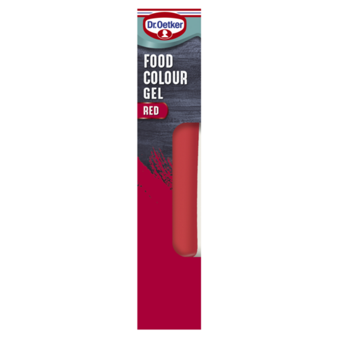 Dr. Oetker Extra Strong Red Food Colour Gel