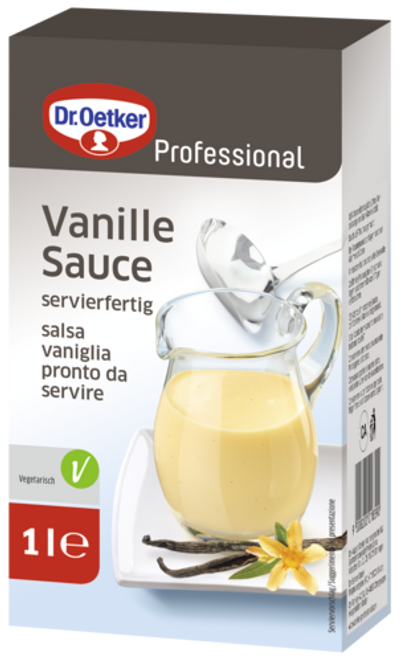 Dr. Oetker Vanille Sauce 1 Liter, servierfertig