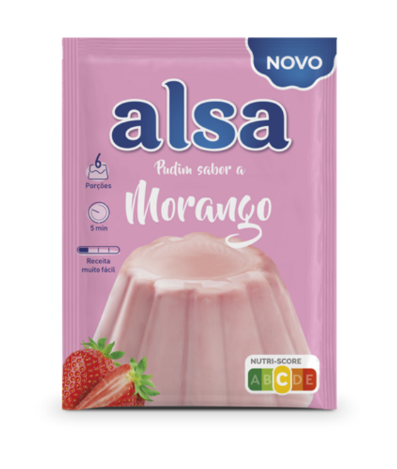 Dr. Oetker Pudim de morango