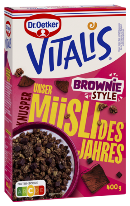 Dr. Oetker Vitalis Knusper Brownie Style