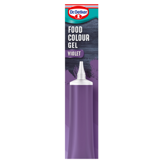 Dr. Oetker Extra Strong Violet Food Colour Gel