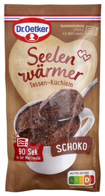 Dr. Oetker Seelenwärmer Tassenküchlein Schoko