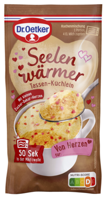 Dr. Oetker Seelenwärmer Tassenküchlein Von Herzen
