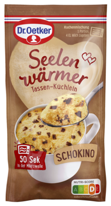 Dr. Oetker Seelenwärmer Tassenküchlein Schokino