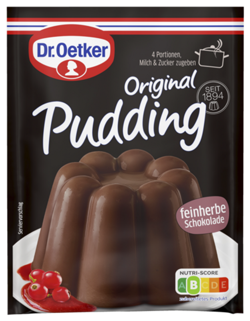 Dr. Oetker Original Pudding Schoko feinherb