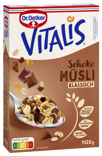 Dr. Oetker Vitalis Schoko Müsli Klassisch 1.125 g