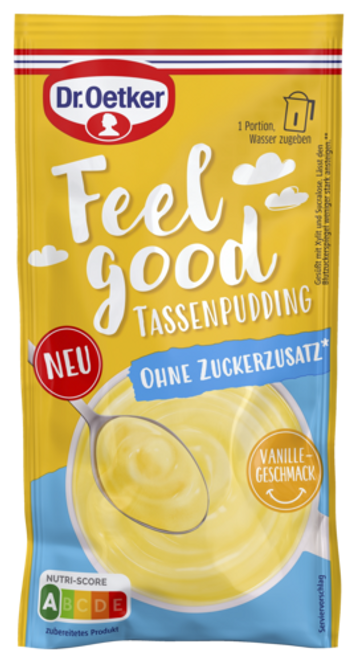 Dr. Oetker Feel Good Tassenpudding Vanille-Geschmack
