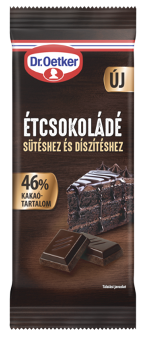 Dr. Oetker Sütési étcsokoládé