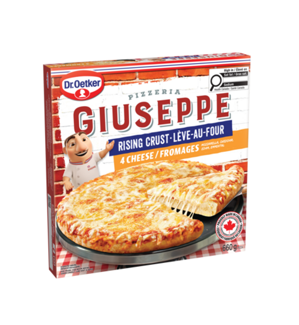 Dr. Oetker Giuseppe Rising Crust 4 Cheese