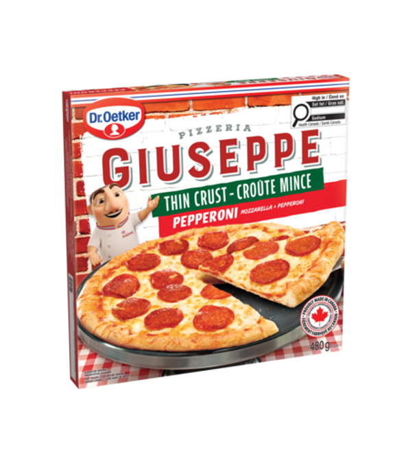 Dr. Oetker Giuseppe Thin Crust Pepperoni
